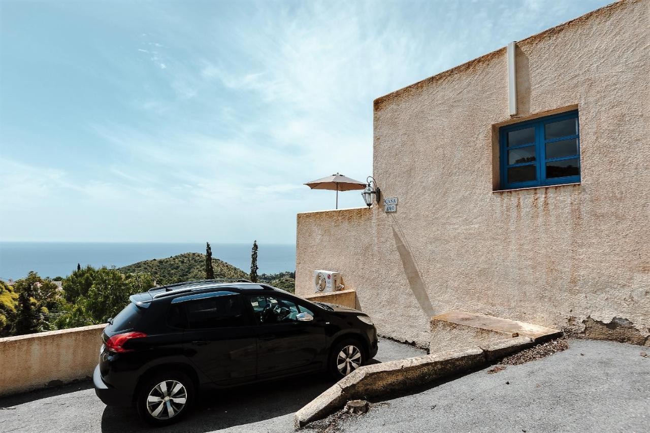House With Terrace, Amazing Views And Private Shared Pool Villa Mojacar Exterior photo
